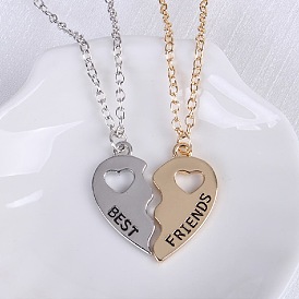 Best Friends Heart-shaped Necklace for Sisters - Jewelry for Close Bond