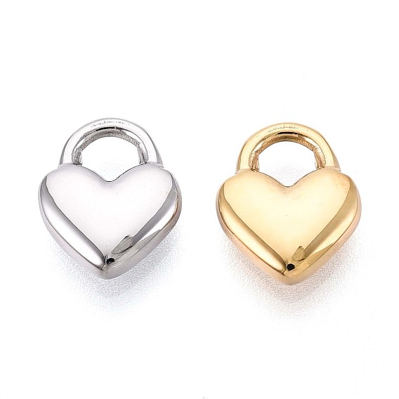 304 прелести нержавеющей стали, подвеска в виде замка в виде сердца