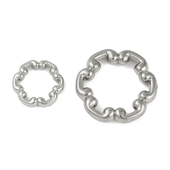 Пластиковые соединительные кольца ccb, цветок