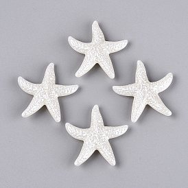 Colgantes de plástico ccb, encantos de estrellas de mar