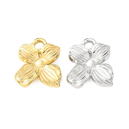 304 подвески из нержавеющей стали, цветок, без кадмия и без свинца и без никеля