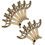 10Varillas de soporte de repuesto para brazos de ventilador de techo de aleación (unidades)