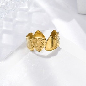 Треугольник 304 открытые манжеты из нержавеющей стали для женщин