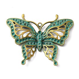 Colgantes de la aleación de estilo tibetano, mariposa
