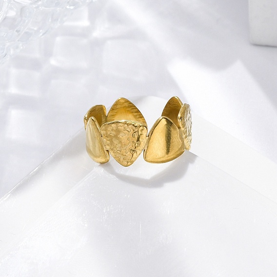 Треугольник 304 открытые манжеты из нержавеющей стали для женщин