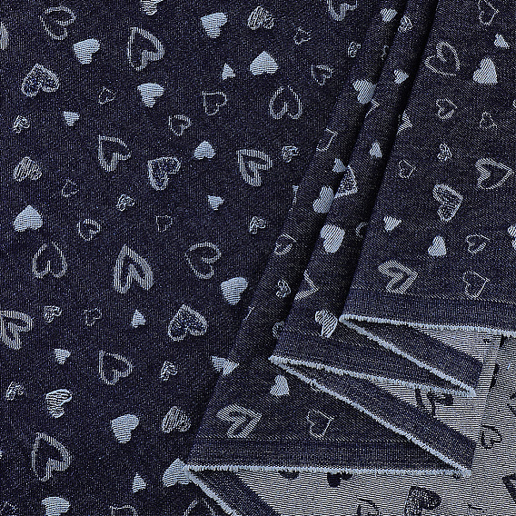 Хлопковая джинсовая ткань, аксессуары, Сердце Pattern