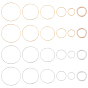 72Pcs 12 Style Alloy Linking Rings, for Jewelry Making, Ring