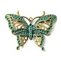 Tibetan Style Alloy Pendants, Butterfly