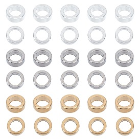 304 из нержавеющей стали разделительные бусины, плоско-круглые