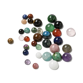 Gemstone Cabochons, Half Round