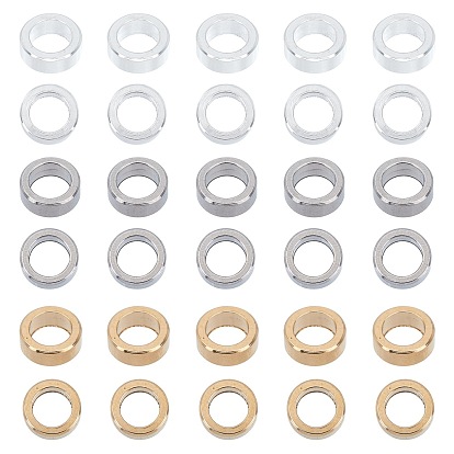 304 из нержавеющей стали разделительные бусины, плоско-круглые