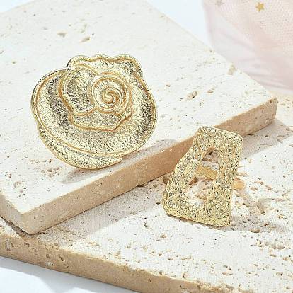 Открытые манжетные кольца из сплава, украшения для женщин