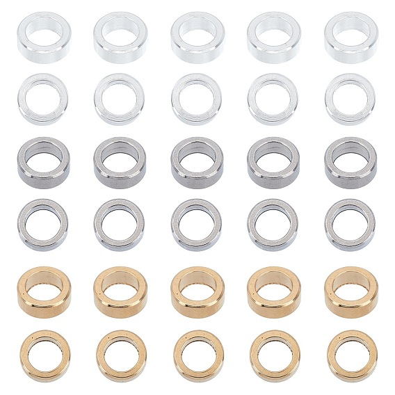 304 из нержавеющей стали разделительные бусины, плоско-круглые