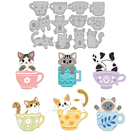 Углеродистая сталь разрезает трафареты, для diy scrapbooking, Фотоальбом, декоративная бумага для тиснения, цвет нержавеющей стали