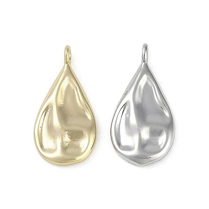 Латунные подвески, без кадмия, без никеля и без свинца, подвески в виде неровных капель воды