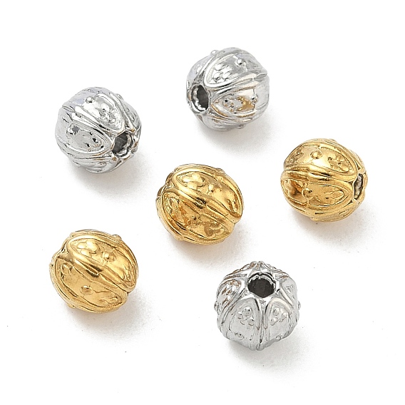 304 из нержавеющей стали бусы, круглые