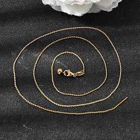 1 мм, унисекс 304 цепочка из нержавеющей стали S-образной формы, регулируемые ожерелья-слайдеры