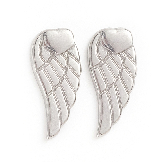 304 Stainless Steel Cabochons, Wing
