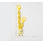 Cute Bear DIY Couple Keychain Pendant Bag Decoration Phone Case Chain.