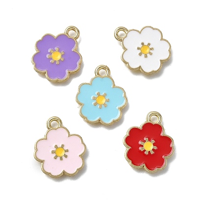 Подвески из эмали и сплава, , золотые