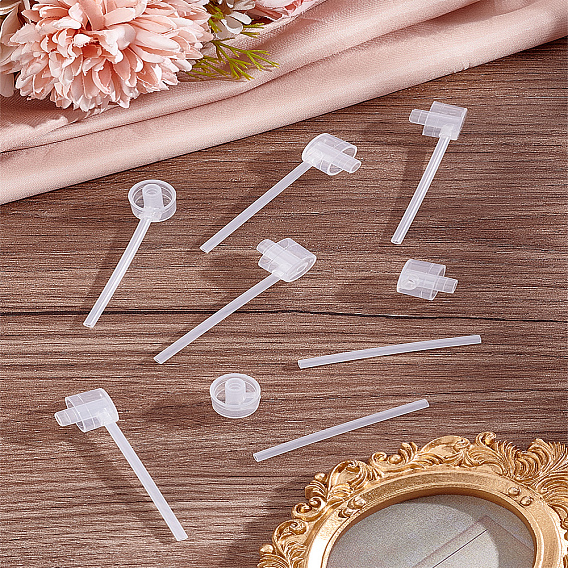 20 Sets PP Plastic Spray Bottle Replacement Dispensing Pump Top, Fine Mist Sprayer Caps