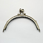 Iron Purse Frames, Bag Handle, 85x127x11mm