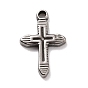 304 Stainless Steel Pendants, Cross