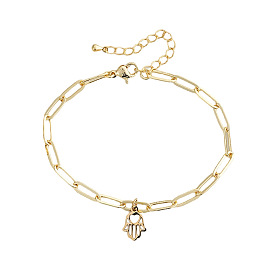 Летняя рука Хамса 304 браслеты с подвесками из нержавеющей стали