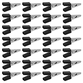 100 pièces de pinces crocodiles en fer pour batterie