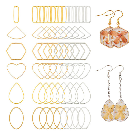 120шт 12 латунные соединительные кольца