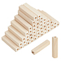 50шт. необработанные деревянные европейские бусины, бусины с большим отверстием, кубоид