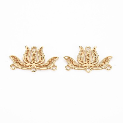 Lustre laiton liens de composants, sans nickel, fleur