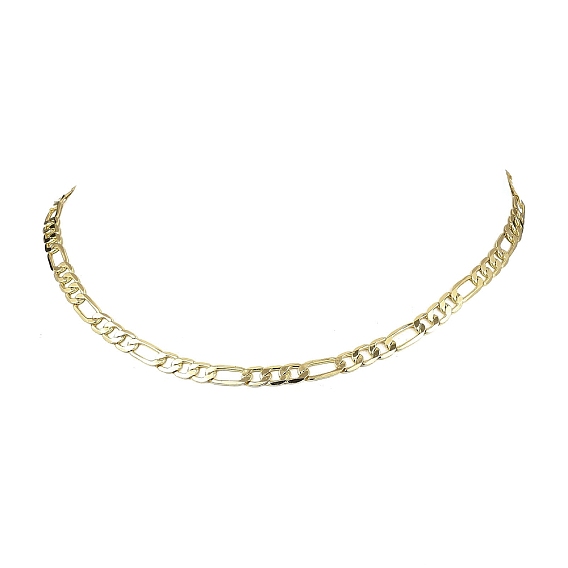 5.5мм латунные цепочки Фигаро ожерелья