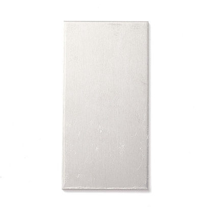 (défauts de fabrication : rayures) plaques en aluminium, pour la coupe mécanique, usinage de précision, fabrication de moules, rectangle