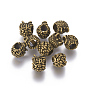 Alloy European Beads, Pine Cone
