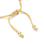Adjustable Pearl & Glass & Brass Braided Beaded Bracelet for Women