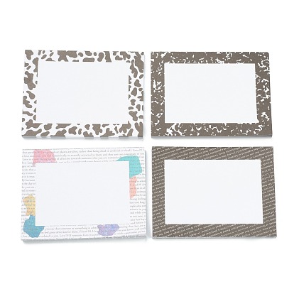 No Sticky Memo Pad, Memo Notepads, for Note-Taking, Reminders Office School Reading, Rectangle