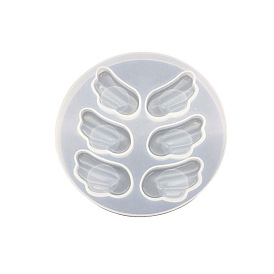 DIY Wing Decoration Accessories Silicone Molds, Resin Casting Molds, for UV Resin, Epoxy Resin Craft Making