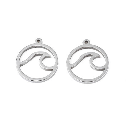 Pendentifs en acier inoxydable, à la cuillère
