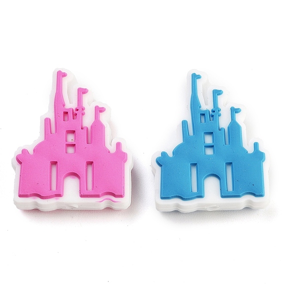 Силиконовые бусины, изготовление ожерелий diy, замок