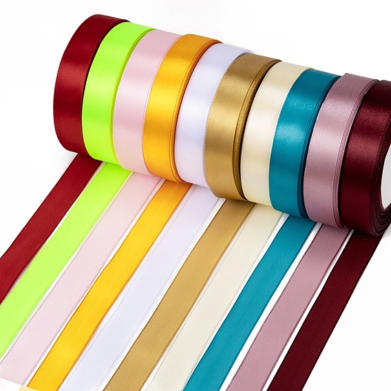 Satin Ribbon, 3/4 inch (20mm), 25yards/roll(22.86m/roll), 250yards/group, 10rolls/group