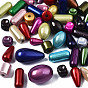Acrylic Opaque Beads, Mixed Shape