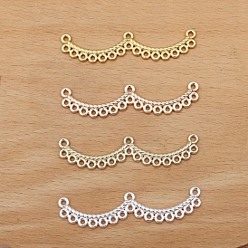 50Pcs Alloy Chandelier Component Links, Flower