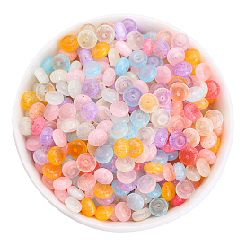 600Pcs Glass Seed Beads, Imitation Cat Eye Beads, Rondelle