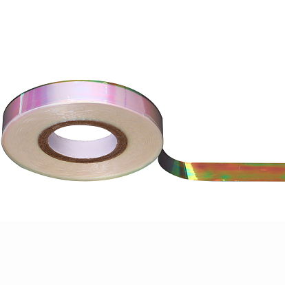 Accesorios de decoración de uñas brillantes, papel celofán, consejos de uñas de bricolaje para mujeres