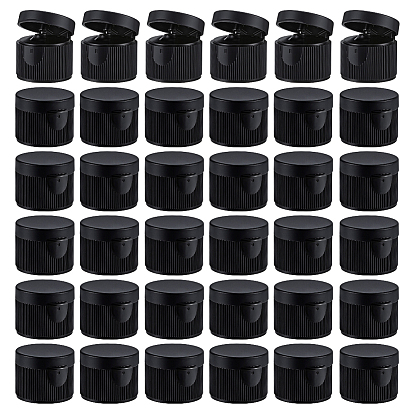 100шт. пластиковые крышки для бутылок, откидные крышки, столбец с полосой