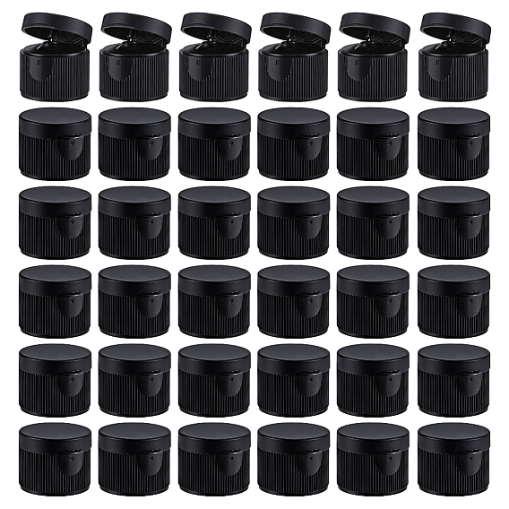 100шт. пластиковые крышки для бутылок, откидные крышки, столбец с полосой