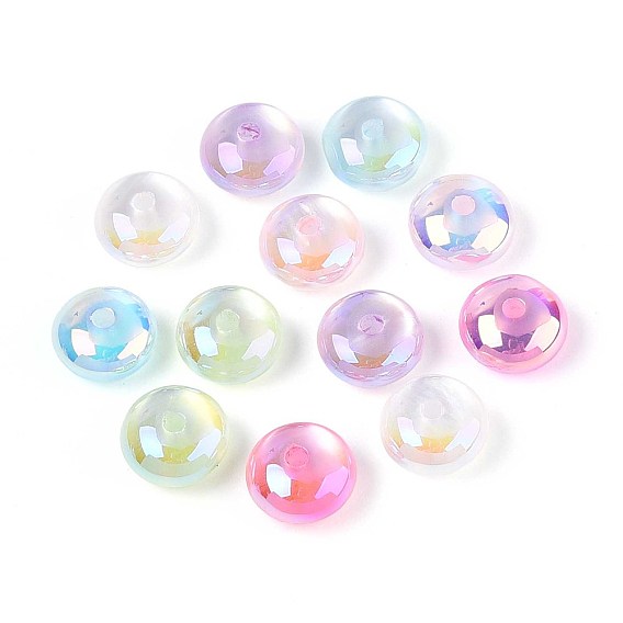 УФ-покрытие смоляные шарики, имитация шарики глаза кота, радужный, рондель