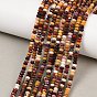 Природные mookaite бисер нитей, граненые, рондель