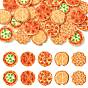 30Pcs 5 Styles Resin Imitation Pizza, Simulation Food, Pretending Prop Decorations